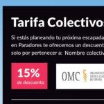 Descuento de Paradores para Colegiados