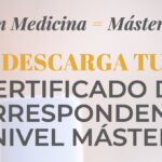 DESCARGA TU CERTIFICADO DE CORRESPONDENCIA NIVEL MÁSTER
